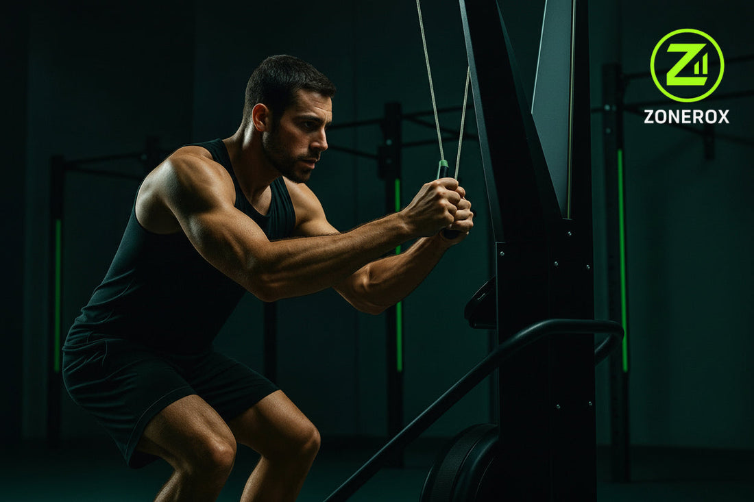 SkiErg Hyrox : cadence, tirage et respiration pour un split régulier