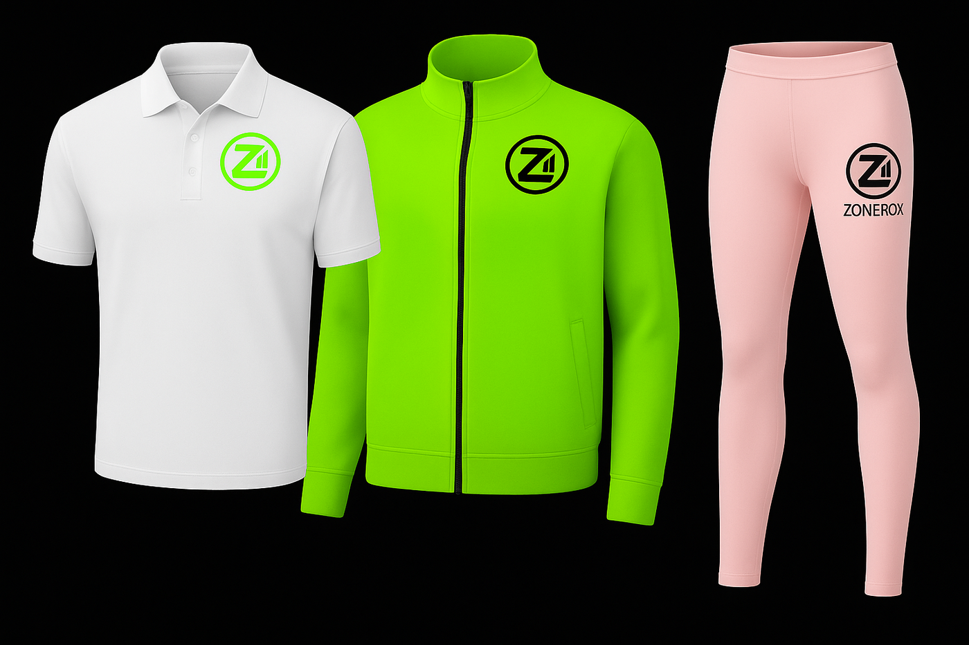 Vêtements personnalisables ZONEROX